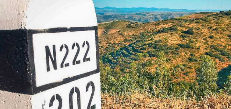 Marco Histórico da Estrada Nacional 222 a melhor estrada do mundo N222